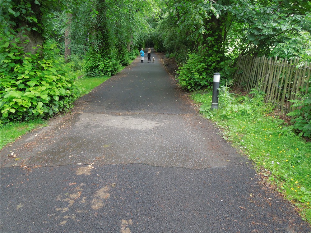 The road today