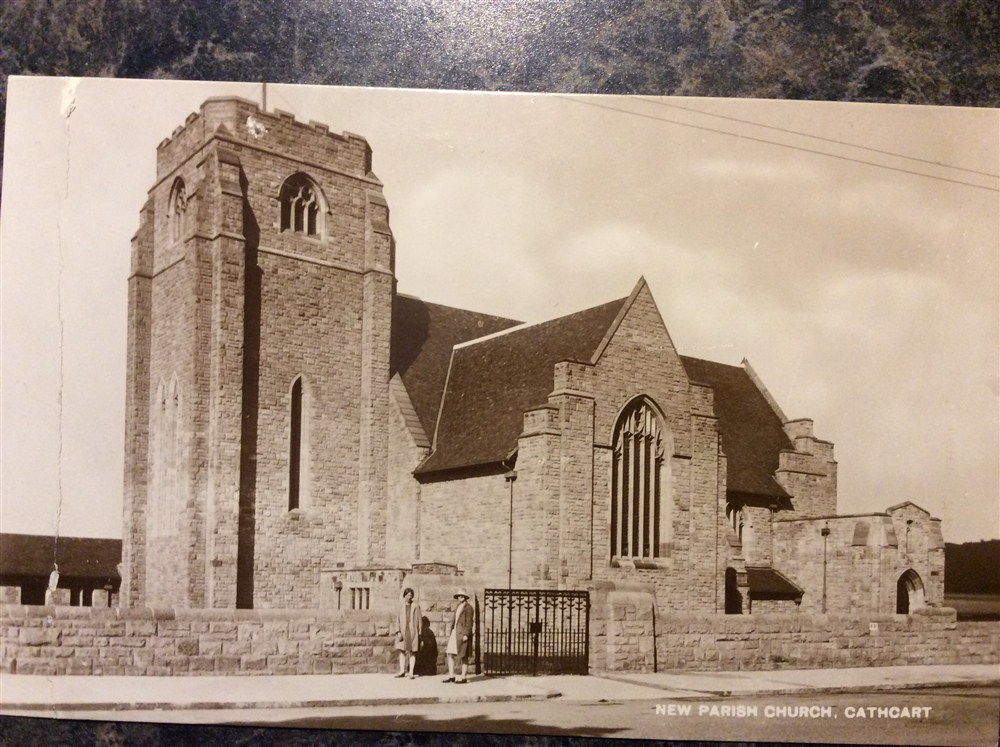 Postacrd of Cathcart New Parish Church